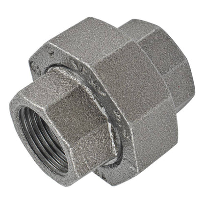 HYDRO MSATER NPT Thread Malleable Cast Iron Union Pipe Fittings - watertech plumbing supply