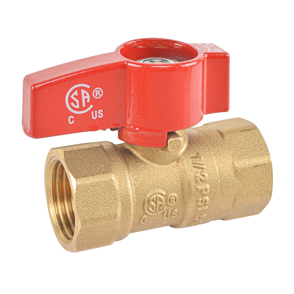 HYDRO MASTER Butterfly Handle Gas Ball Valve