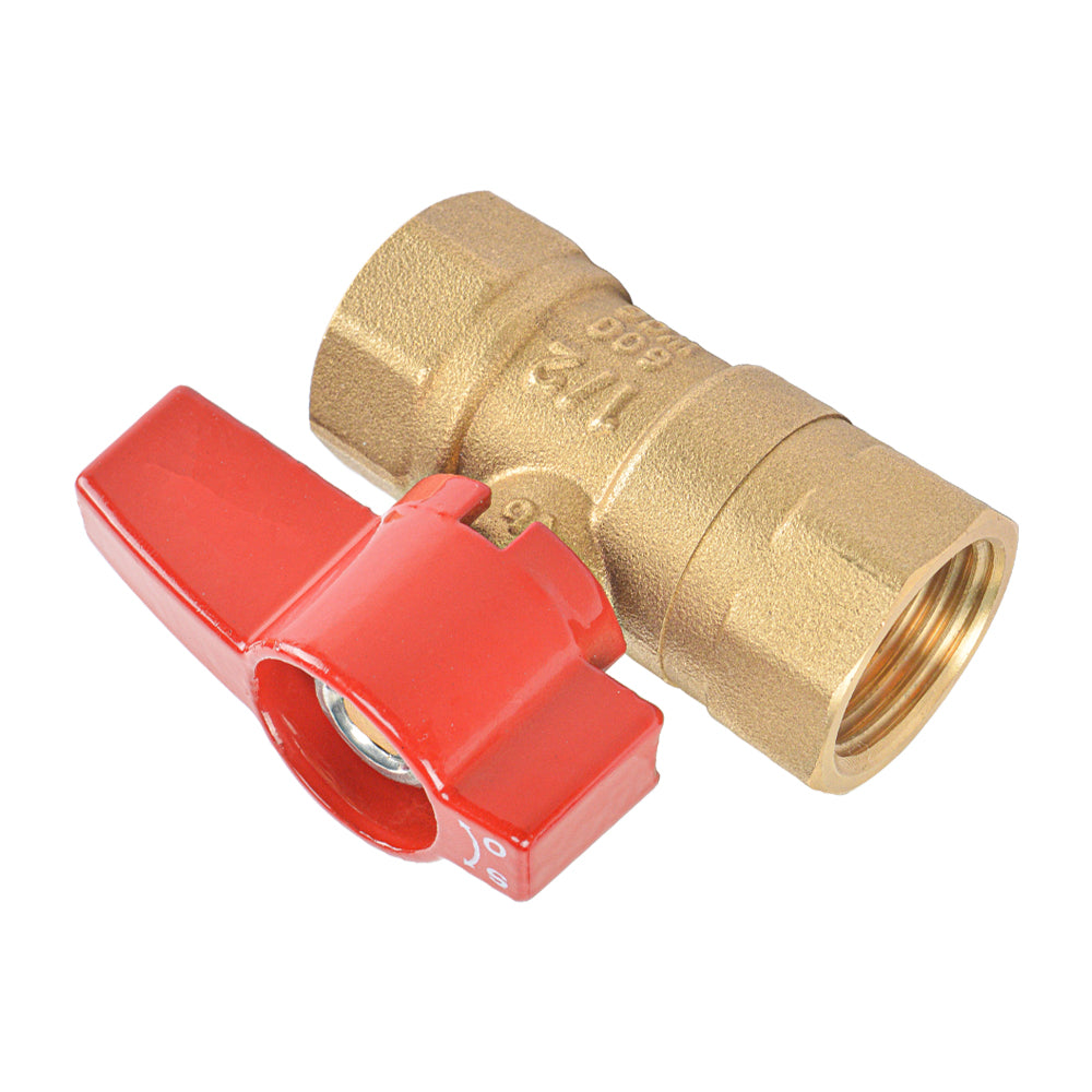 HYDRO MASTER Butterfly Handle Gas Ball Valve