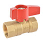 HYDRO MASTER Butterfly Handle Gas Ball Valve