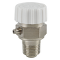 HYDRO MASTER 1/8" Air Vent for Hot Water Heating System, Metal and Plastic, Chrome Plated