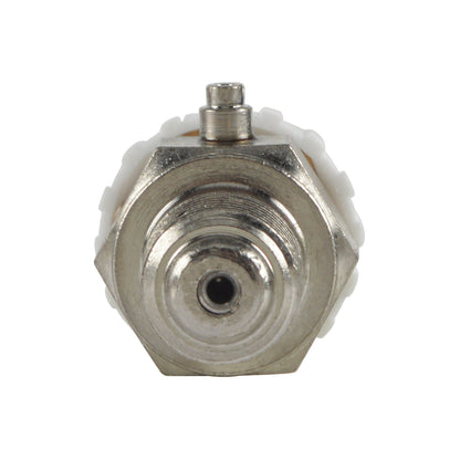 HYDRO MASTER 1/8" Air Vent for Hot Water Heating System, Metal and Plastic, Chrome Plated