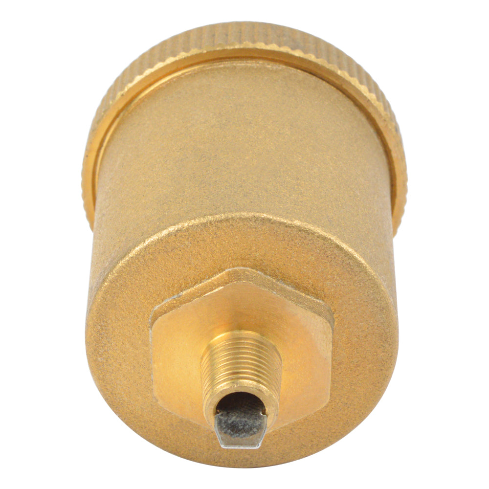 Hydro Master 1/8 Inch Automatic Air Vent Valve,Solid Brass