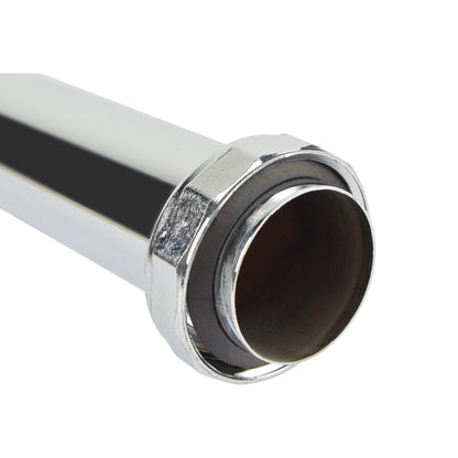 HYDRO MASTER Chrome Plated Brass Slip Joint Elbow