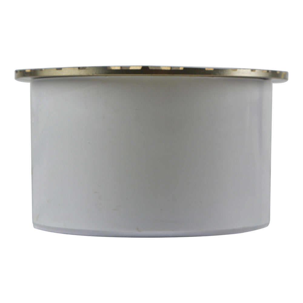 PVC Inside Pipe Cleanout with 3-1/2" Nickel Bronze Cover