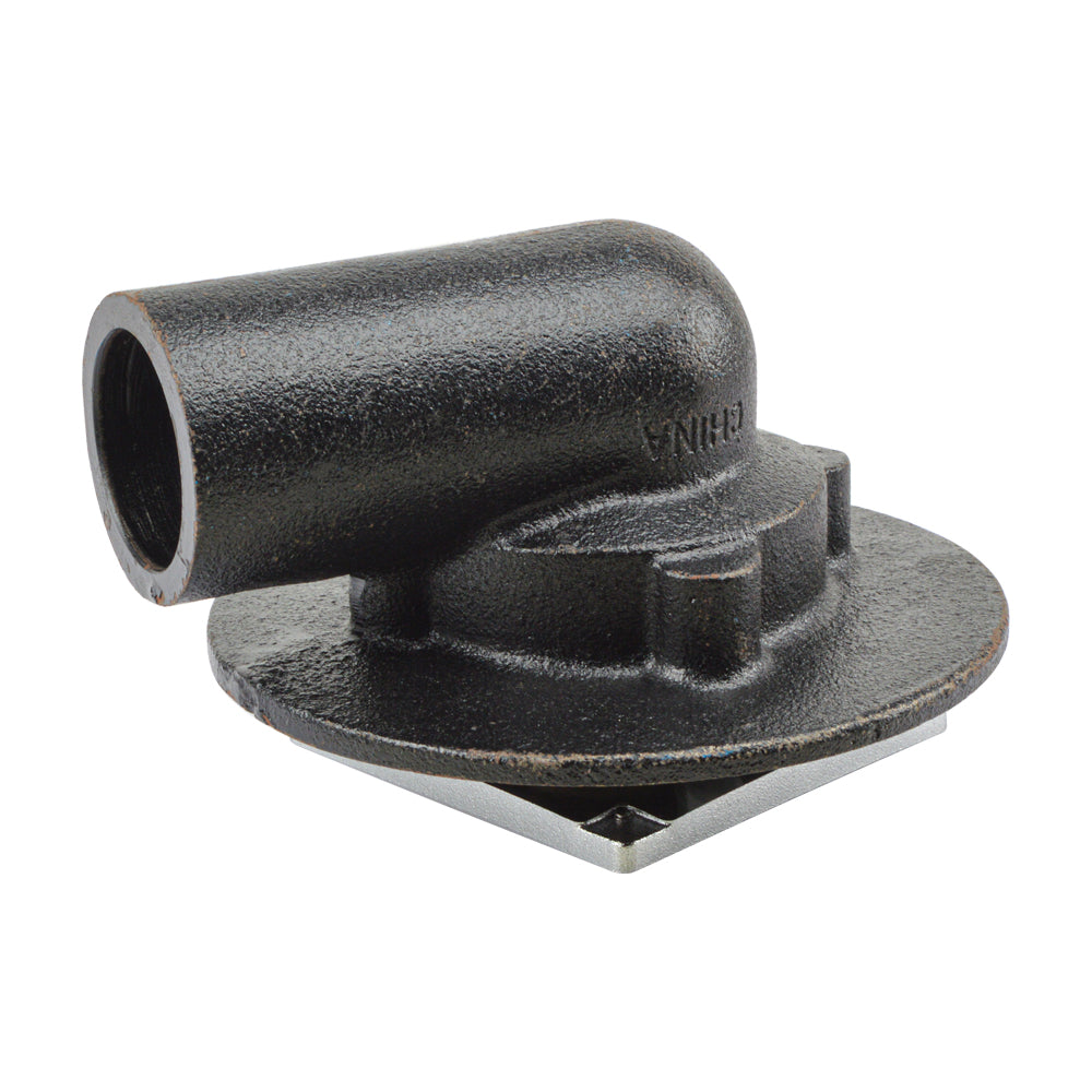 HYDRO MASTER Iron Brass Bathroom Square Strainer Shower Drain