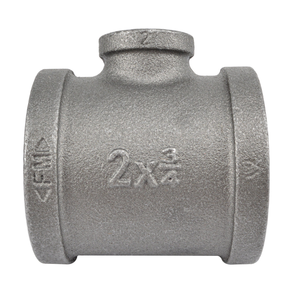 HYDRO MSATER NPT Thread Black Fittings Reducing Tee Iron Pipe Malleable Fittings