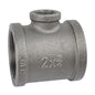 HYDRO MSATER NPT Thread Black Fittings Reducing Tee Iron Pipe Malleable Fittings