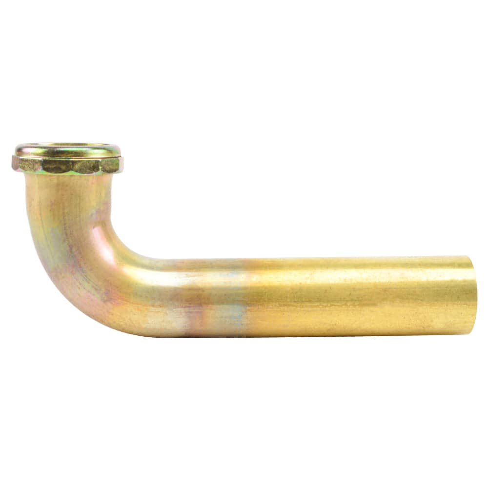 HYDRO MASTER Rough Brass 1-1/2" x 12" Waste Bend - watertech plumbing supply