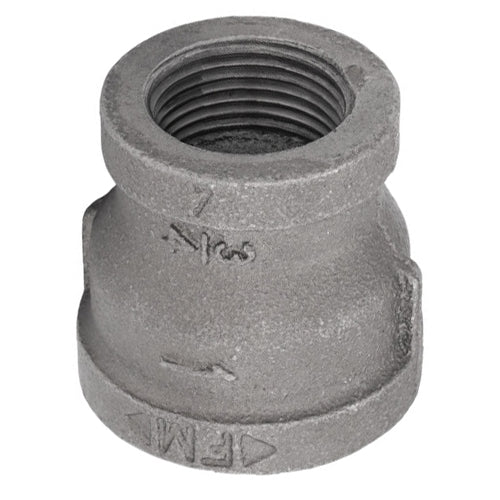 HYDRO MSATER NPT Thread Cast Iron Black Fittings Reducing Coupling Iron Pipe Fittings - watertech plumbing supply