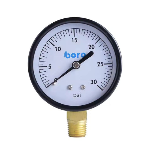 1/4" NPT Brass Connection 2.5" Pressure Gauge - watertech plumbing supply
