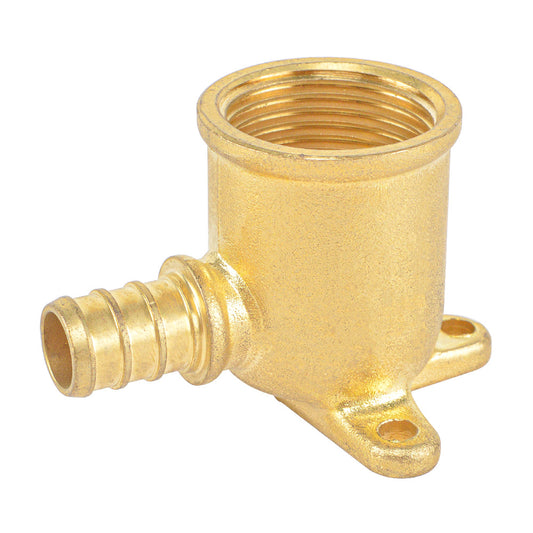 HYDRO MSATER Lead Free Brass Drop Ear Elbow PEX Fitting - watertech plumbing supply