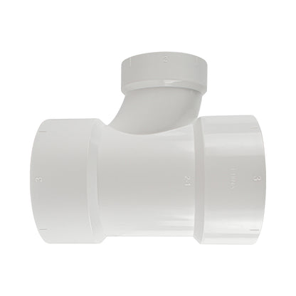 PVC DWV Fitting Reducing Sanitary Tee （ All Hub ） - watertech plumbing supply