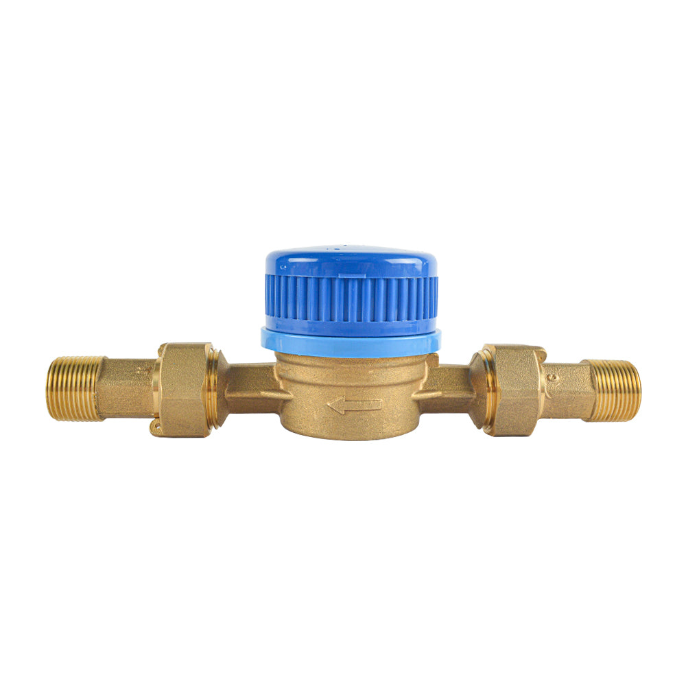 3/4" Single Jet Dry Type Vane Wheel Water Meter - watertech plumbing supply