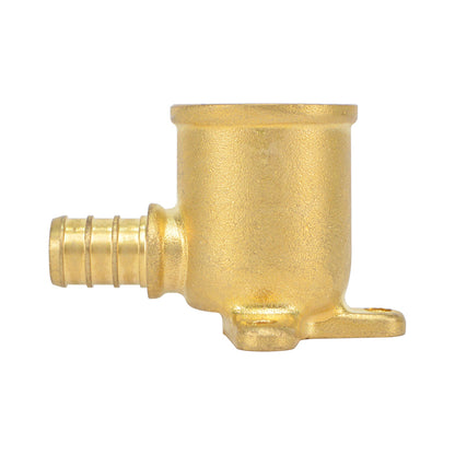 HYDRO MSATER Lead Free Brass Drop Ear Elbow PEX Fitting - watertech plumbing supply
