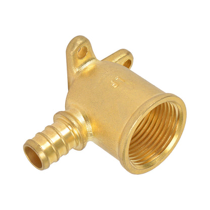 HYDRO MSATER Lead Free Brass Drop Ear Elbow PEX Fitting - watertech plumbing supply