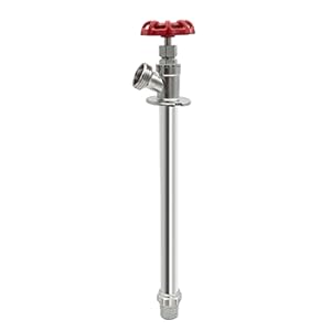 HYDRO MASTER Frost Free Sillcock Outdoor Faucet, 3/4" MIP x 1/2" MIP & 1/2" Sweat