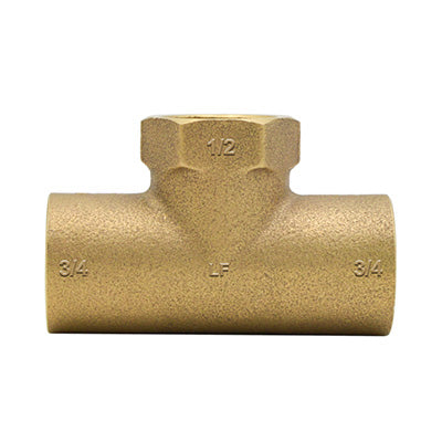 Brass Tee Fitting - watertech plumbing supply