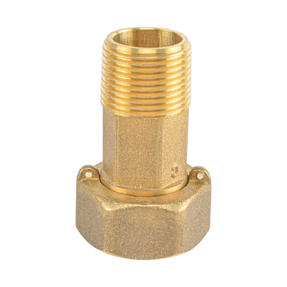 Lead Free Brass Water Meter Coupling with Gasket - watertech plumbing supply