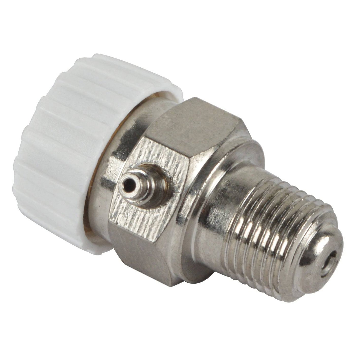 HYDRO MASTER 1/8" Air Vent for Hot Water Heating System, Metal and Plastic, Chrome Plated - watertech plumbing supply