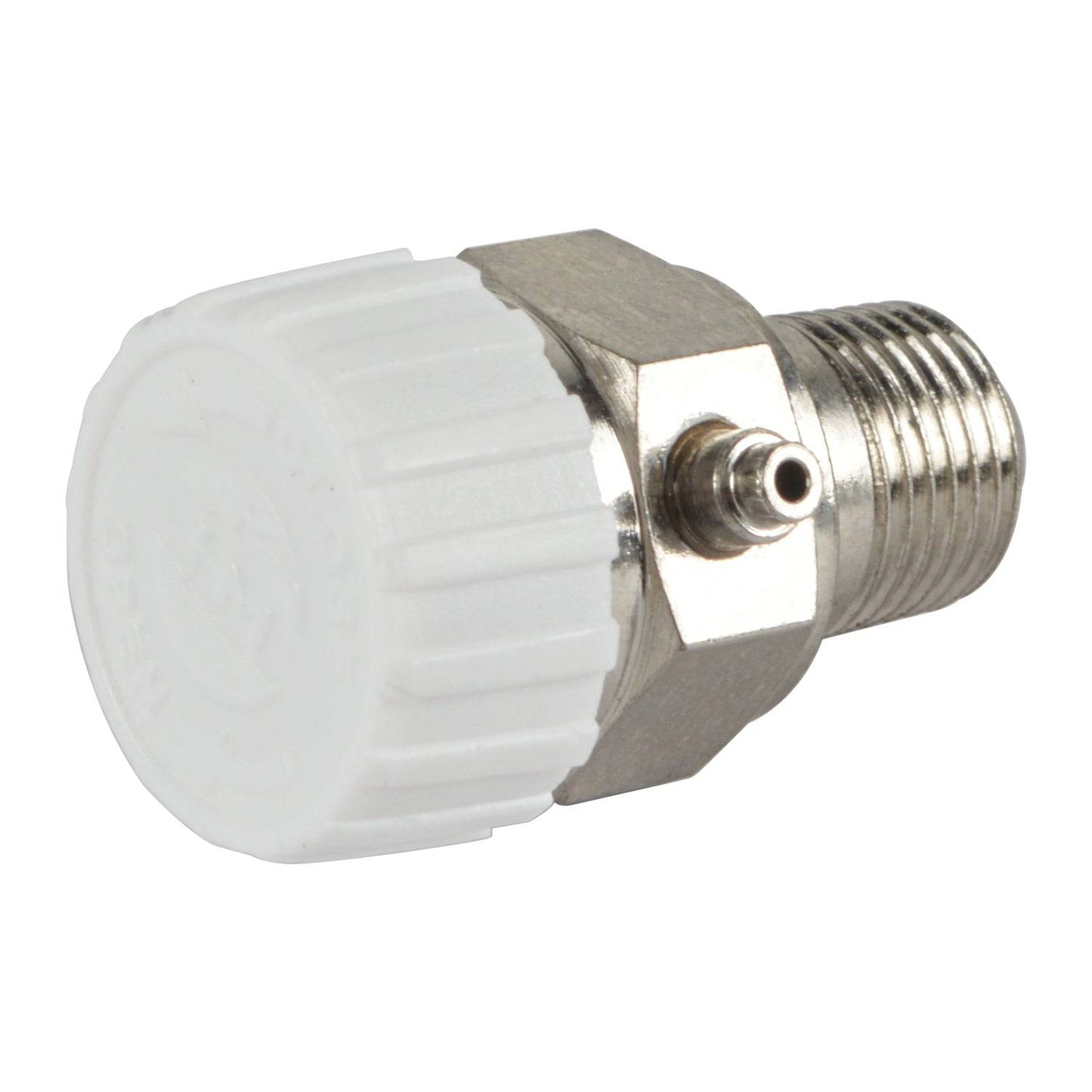 HYDRO MASTER 1/8" Air Vent for Hot Water Heating System, Metal and Plastic, Chrome Plated - watertech plumbing supply