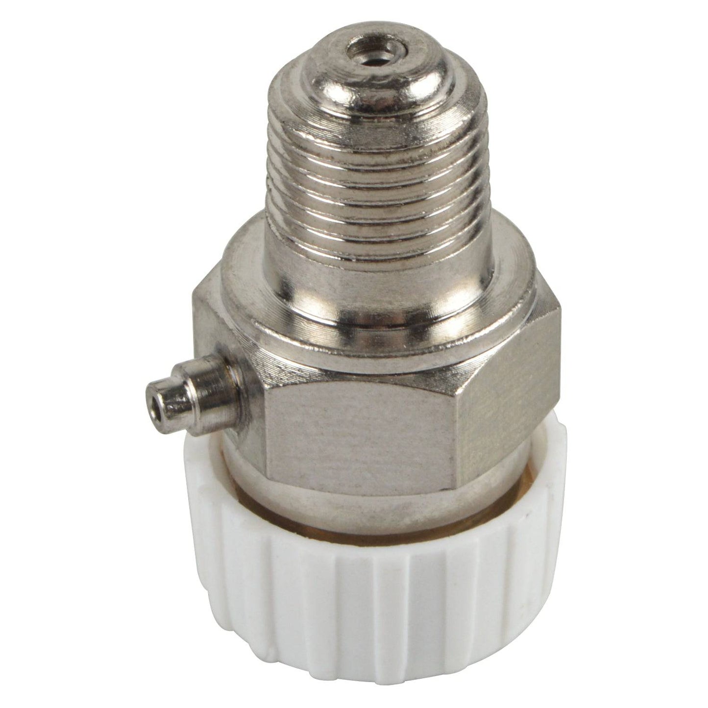 HYDRO MASTER 1/8" Air Vent for Hot Water Heating System, Metal and Plastic, Chrome Plated - watertech plumbing supply