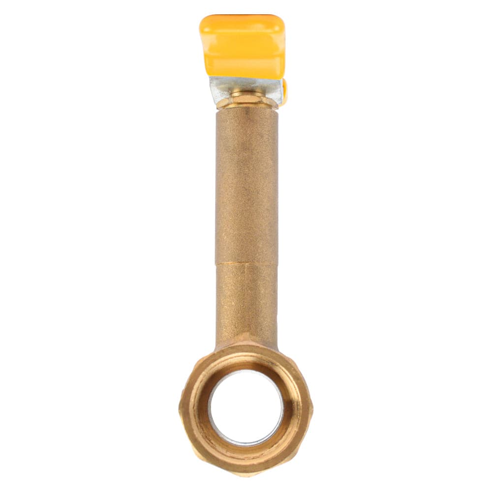 HYDRO MASTER Brass Long Bonnet Ball Valve, Lead Free Brass, T-Handle With IPS Connection - watertech plumbing supply
