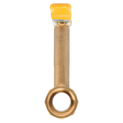 HYDRO MASTER Brass Long Bonnet Ball Valve, Lead Free Brass, T-Handle With IPS Connection - watertech plumbing supply