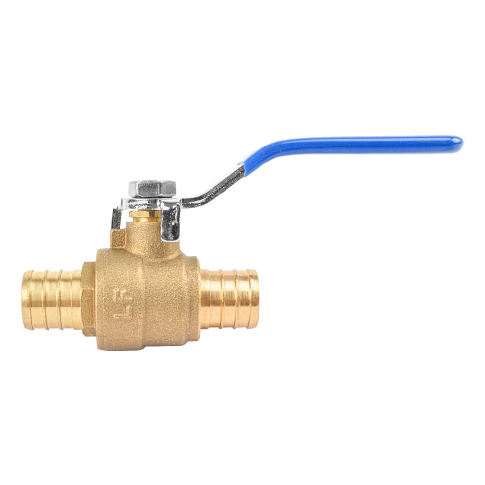 HYDRO MASTER PEX Brass Ball Valve,Lead Free Brass,ASIN F1807, 600WOG - watertech plumbing supply