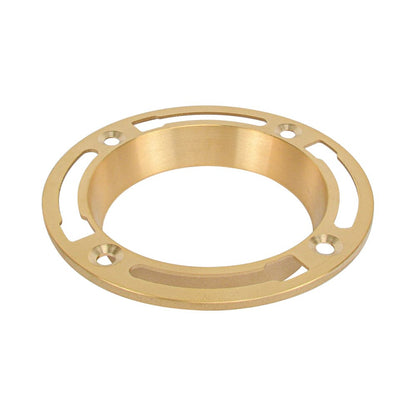 HYDRO MASTER Brass Deep Closet Floor Flange - watertech plumbing supply