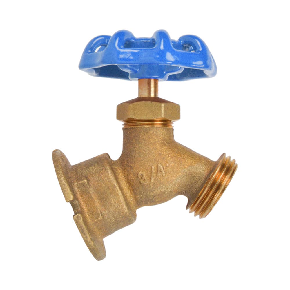 HYDRO MASTER 0650701 Brass Garden Valve,1/2" FNPT x 3/4" MNH,Fit Most Garden Hoses - watertech plumbing supply