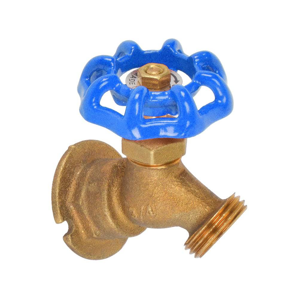 HYDRO MASTER 0650701 Brass Garden Valve,1/2" FNPT x 3/4" MNH,Fit Most Garden Hoses - watertech plumbing supply