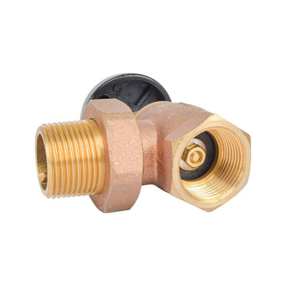 HYDRO MASTER Lead Free Brass Steam Radiator Angle Valves - watertech plumbing supply