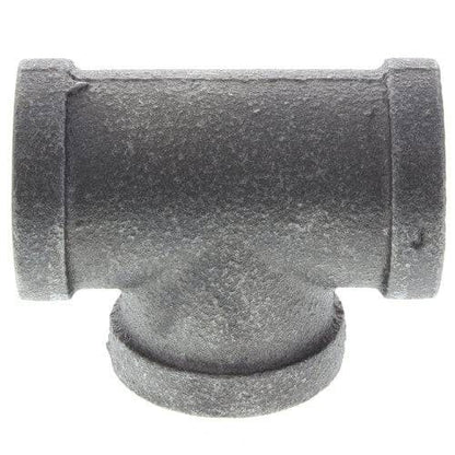 HYDRO MSATER NPT Thread Cast Iron Black Fittings Tee Iron Pipe Fittings - watertech plumbing supply