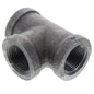 HYDRO MSATER NPT Thread Cast Iron Black Fittings Tee Iron Pipe Fittings - watertech plumbing supply