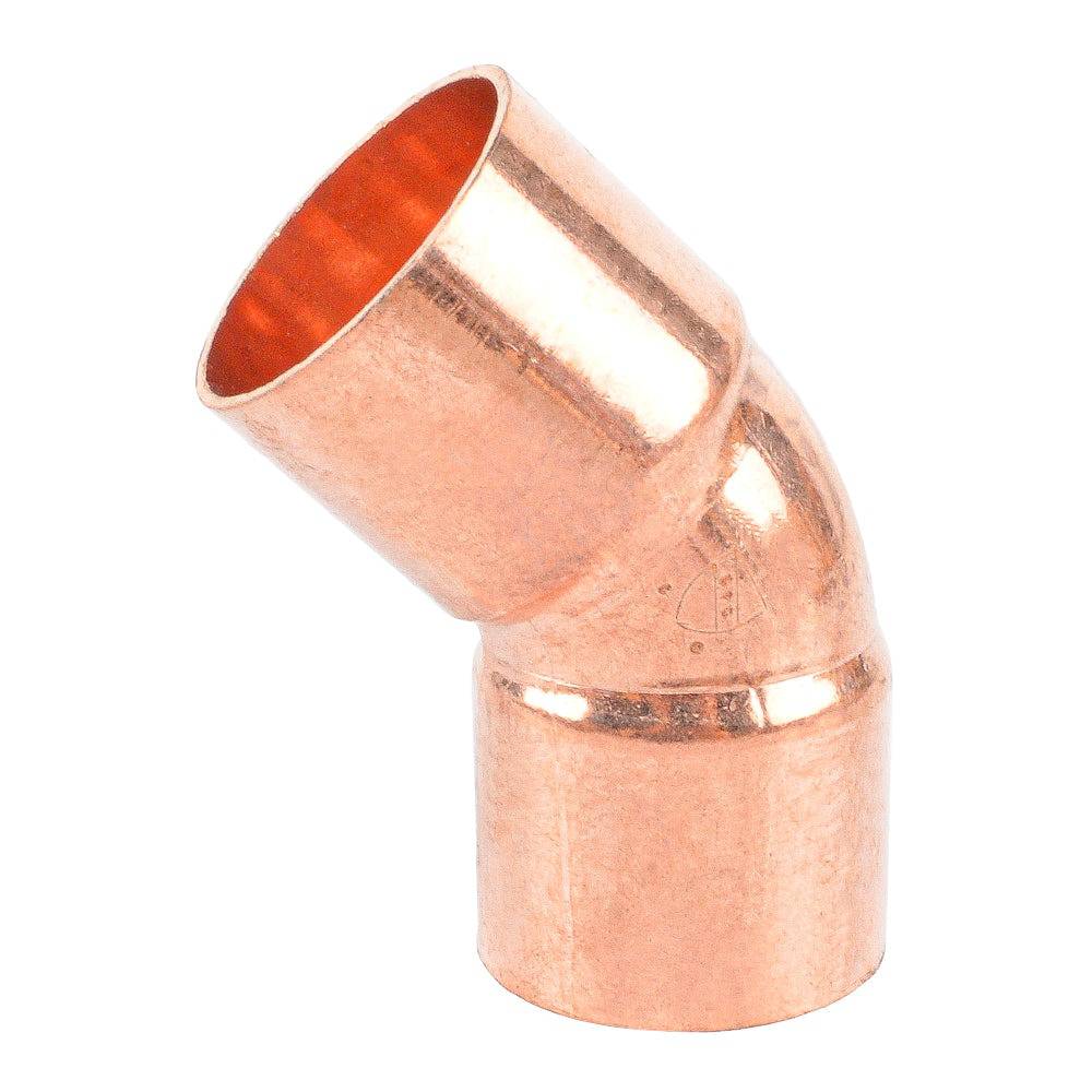 HYDRO MSATER Copper Pipe CXC Connection 45 Degree Elbow Copper Fittings - watertech plumbing supply