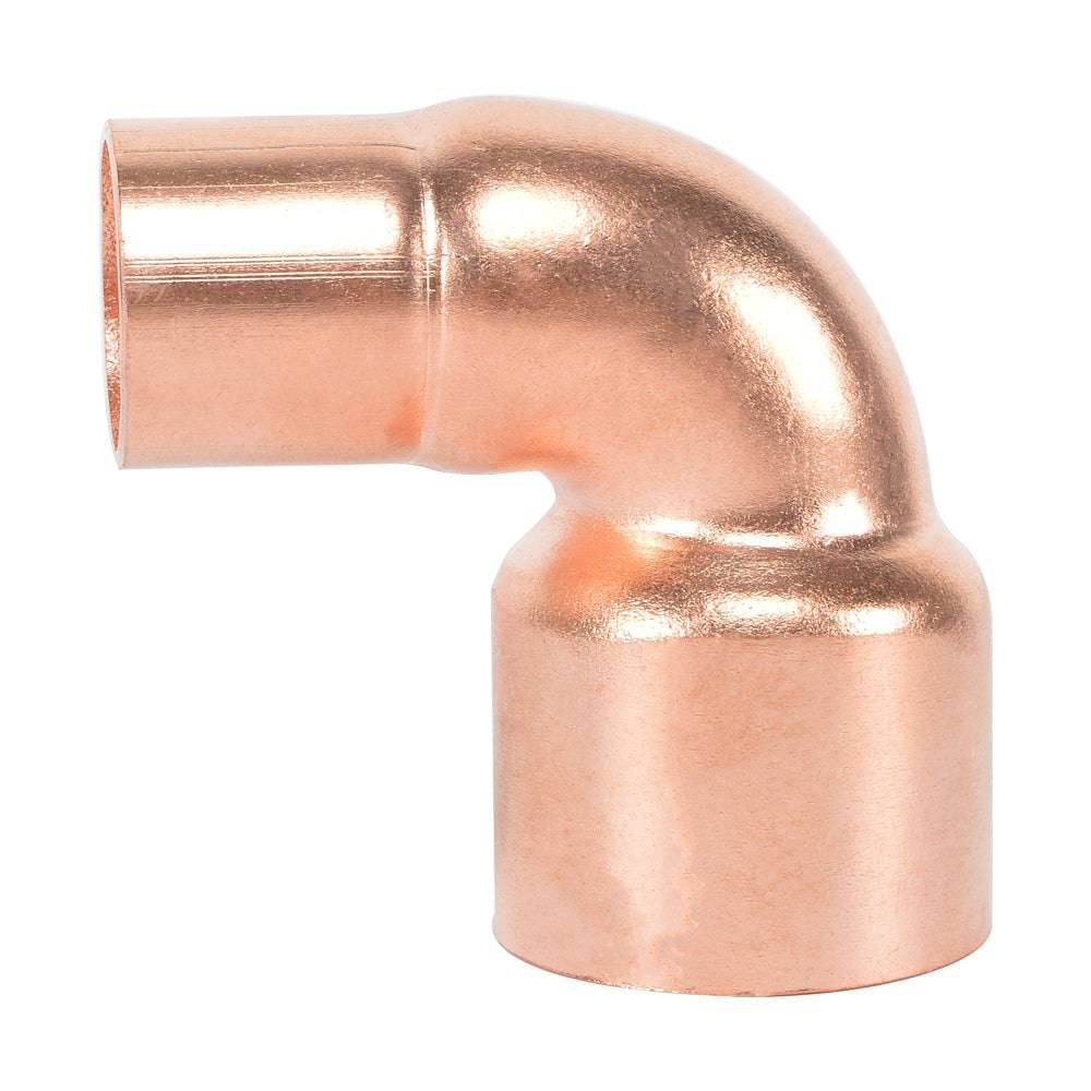 HYDRO MSATER Copper Pipe CXC Connection 90 Degree Reducing Elbow Copper Fittings - watertech plumbing supply