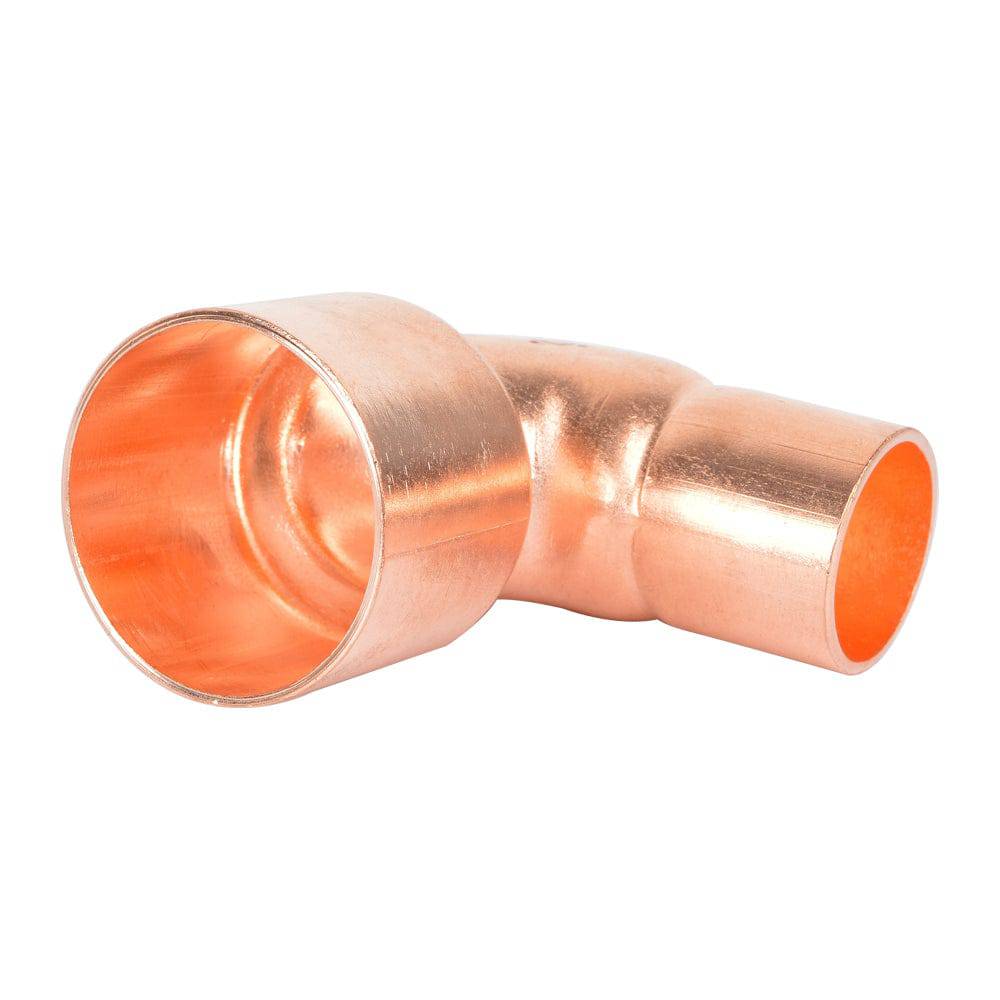 HYDRO MSATER Copper Pipe CXC Connection 90 Degree Reducing Elbow Copper Fittings - watertech plumbing supply