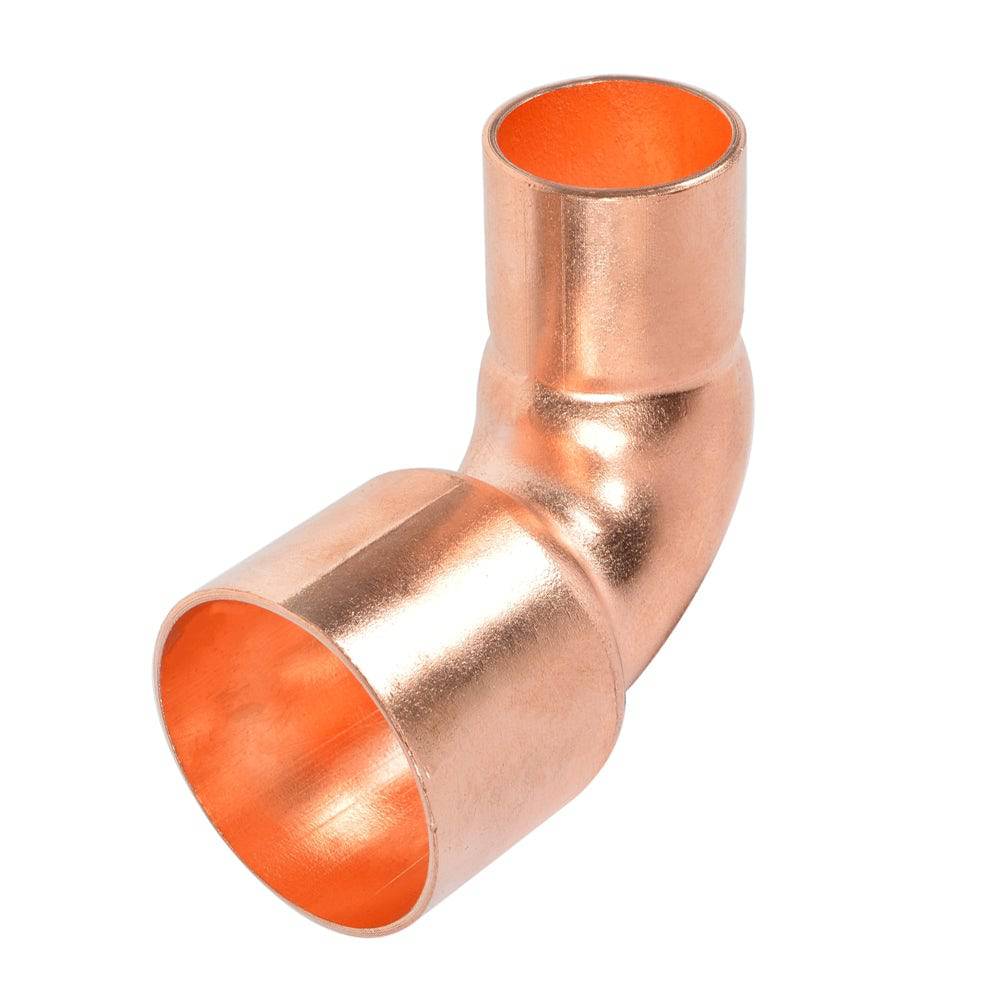 HYDRO MSATER Copper Pipe CXC Connection 90 Degree Reducing Elbow Copper Fittings - watertech plumbing supply