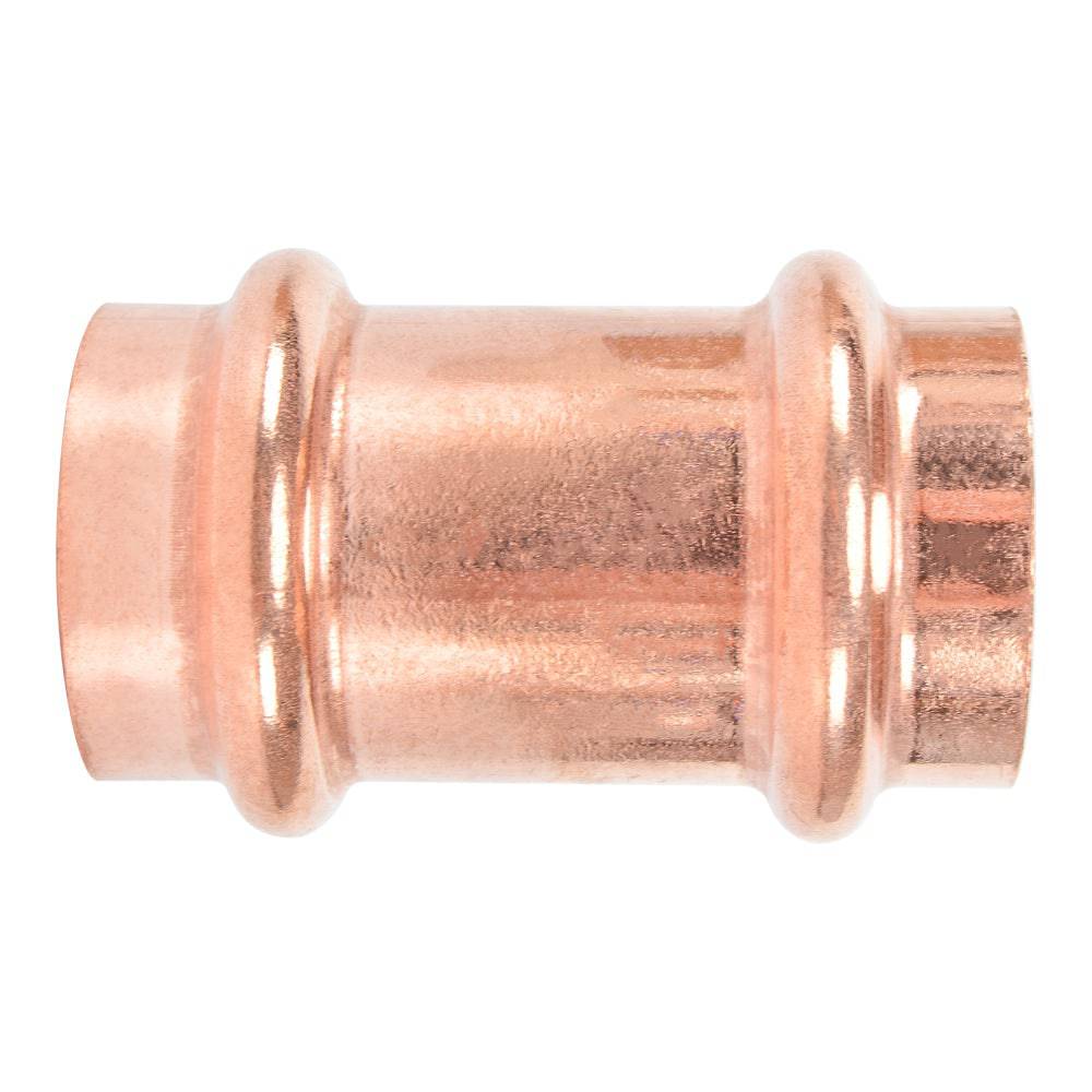 HYDRO MSATER Copper Pipe Press x Press Connection Straight Socket Copper Press Fittings - watertech plumbing supply