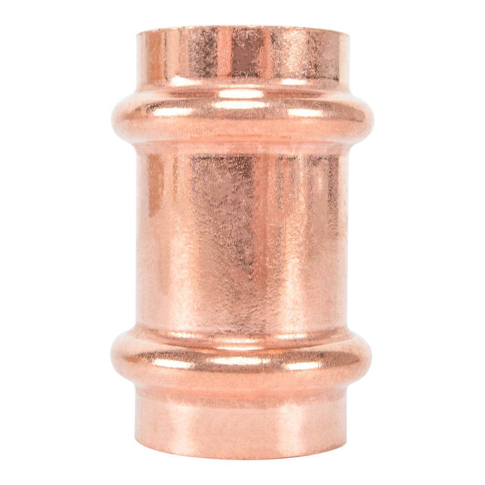 HYDRO MSATER Copper Pipe Press x Press Connection Straight Socket Copper Press Fittings - watertech plumbing supply