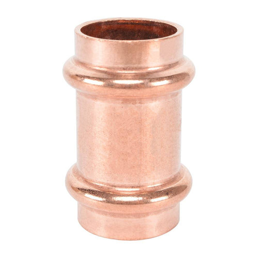 HYDRO MSATER Copper Pipe Press x Press Connection Straight Socket Copper Press Fittings - watertech plumbing supply
