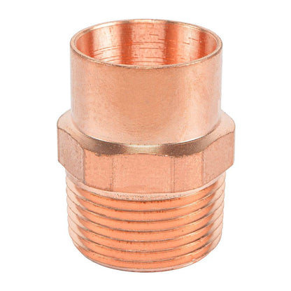 HYDRO MSATER NPT Thread X Sweat Copper Pipe Connection Straight Copper Pipe Fittings - watertech plumbing supply