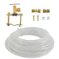 HYDRO MASTER Plastic Tubing Ice Maker and Humidifier Installation Kit 1/4 Inch x 15 ft LF - watertech plumbing supply