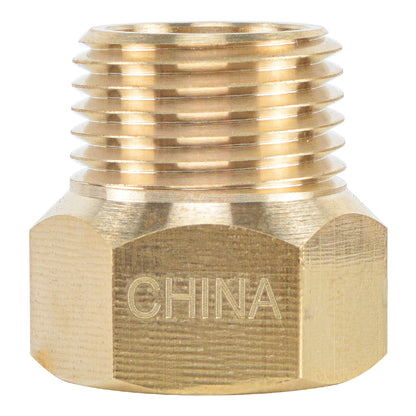 NPT Thread Forged Brass Connection Adapter Pipe Fittings - watertech plumbing supply