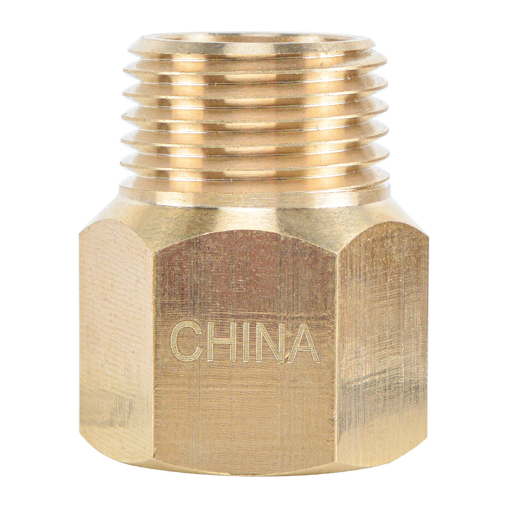 NPT Thread Long Type Forged Brass Connection Adapter Pipe Fittings - watertech plumbing supply