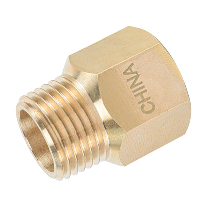 NPT Thread Long Type Forged Brass Connection Adapter Pipe Fittings - watertech plumbing supply