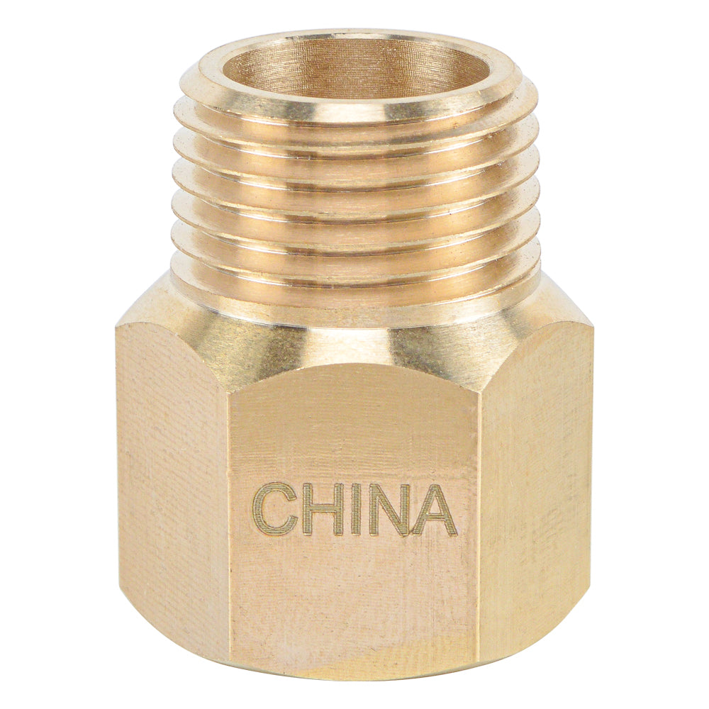 NPT Thread Long Type Forged Brass Connection Adapter Pipe Fittings - watertech plumbing supply