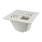 PVC Floor Sink , White - watertech plumbing supply