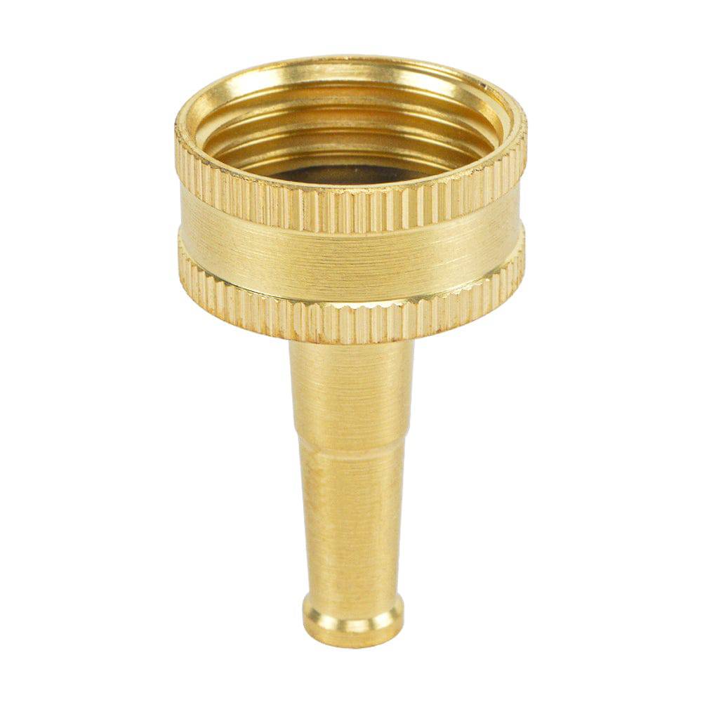 HYDRO MASTER 0712801 Brass Garden Sweeper Nozzle, Solid Brass,Great for Cleaning Car, Siding, Driveway,2 Pack - watertech plumbing supply